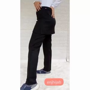 Celana Senam Rok Wanita Scuba dan Celana Senam Panjang Olahraga