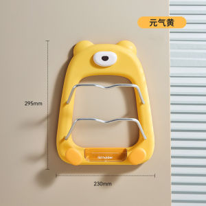 Kitchen Pot Lid Holder Wall Mounted Multi-layer Drainable Cutting Board Storage Rack ness Instantly Wall Hanging Shelf