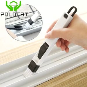 Polocat Window Groove Cleaning Brush Household Cleaning Tools Groove Cleaner for Windows Keyboard Dust Shovel Rail Cleaner#1