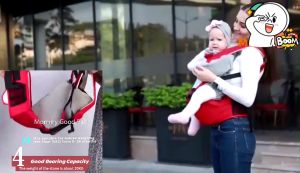 Baby Carrier with Removable Hip Seat for Baby New Born 0-36 Months Adjustable Straps Ergonomic Baby Carrier Hip Seat Comfortable Support 15kg