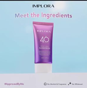 IMPLORA Perfect Shield Sunscreen SPF 40 PA++ - Sunscreen Wajah