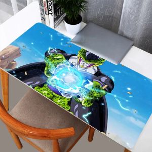 Bandai | DBZ Dragon Ball Cell Mouse Pad Professional E-sports Gamers Speed Pc Gaming Rubber Keyboard Notbook Desk Mat Mousepad 800X300