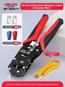 DELIXI | CAT 6A Crimping Set For Home Use Supports 6P8P
