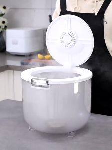 Esatop ถังข้าวสาร ถังเก็บข้าวสาร เกรดอาหาร ป้องกันแมลง ป้องกันความชื้น ความจุ 10/20/30 จิน