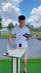 Soundcard Thu Âm livestream Phiên Bản mới X0X kX2 48V - Kèm dây canon đầu nhỏ  – Soundcard DSP Chuẩn Studio Ghi Âm & Phát Live Cực Nét  Bảo Hành 12 Tháng