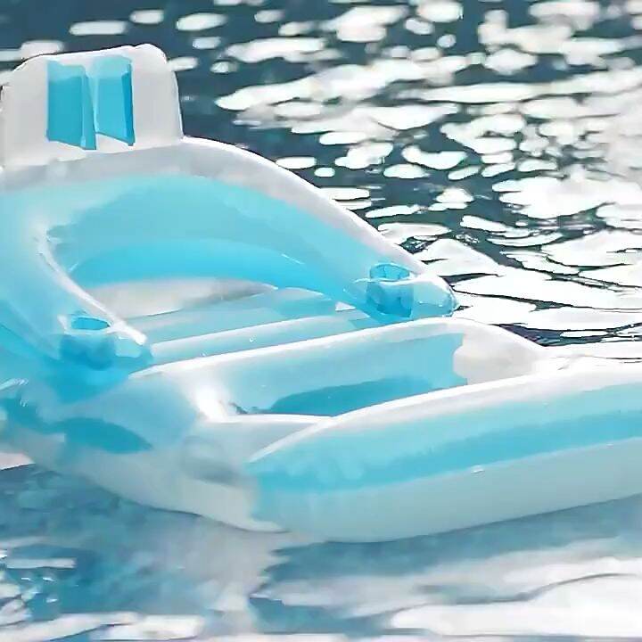 Oversized Inflatable Floating Row Beach Swimming Air Cushion Swimming ...