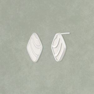 White Jade Earrings
