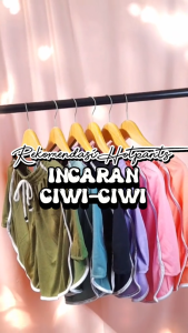 4 pcs Celana Pendek Muniko Wanita Dewasa  Hotpants Santai Kolor Size M L XL  Bahan Baby Terry