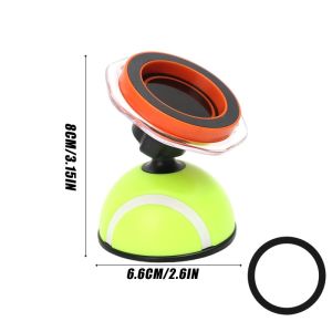 Magnetic Mobile Phone Mount For Filming On Tennis Courts with Metal Hook for Recording Baseball Basketball Tennis Games