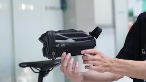 Rockbye Bicycle Tail Bag Saddle Bag Mountain Bike EVA Hard Shell Road Bike Waterproof Rear Bag Riding Equipment Accessories