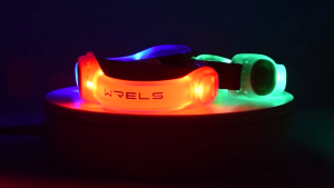 WRELS Đèn LED đeo tay chạy đêm thích hợp cho thể thao ngoài trời sạc USB cảnh báo an toàn khi đi xe đạp#1206