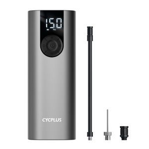 CYCPLUS A8 Mini Bicycle Tire Pump Bike Inflator Electric Air Compressor High Pressure 150PSI Battery Pump for Car Motorcycle