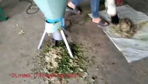 Bộ dao băm bèo  rau muống dài 165cm làm bằng thép