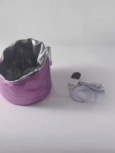 Ms.Dear | Hair Steamer For Deep Conditioning Thermal Heat Cap 9-Level 5 Timer Electric Thermal Hat Waterproof Salon Hair SPA Steamer Cap