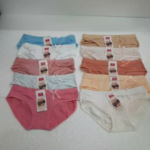 Combo 5 Quần lót nữ dưới 53kg Thái Lan 100% Thun Coton mềm mịn vừa khít cơ thể tạo nét quyến rũ