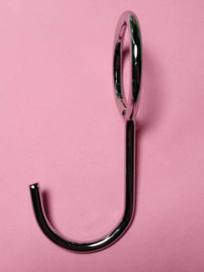 Khung Thép Không Gỉ Tròn 28MM Tấm Thép Tiêu Chuẩn Lean Pipe Kệ Giá Trang Trí Phụ Kiện Móc Song Song EF-1006 Anqi