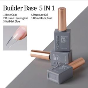 Base gel đa năng 5 in 1 Vendeeni 15ml ( dán móng úp đính đá nối móng cứng móng ẩn phụ kiện )