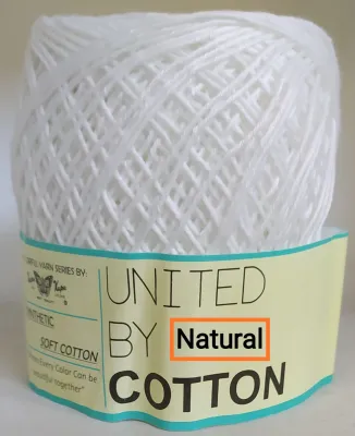 benang rajut Soft Cotton United (SSCU) 100gr hakpen 3/4 - cardigan amigurumu