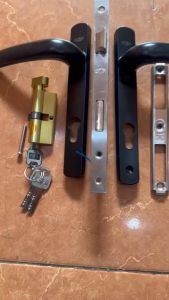 Khóa tay gạt AG cửa nhôm chính hãng ATD. Khóa tay gạt AG tròn. ATD chính hãng