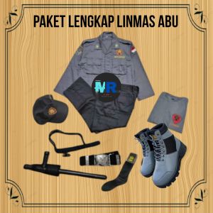 PAKETAN SERAGAM LINMAS TERMURAH / SERAGAM LINMAS ABU TERBARU SERAGAM HANSIP BAJU LINMAS TERBARU 2024