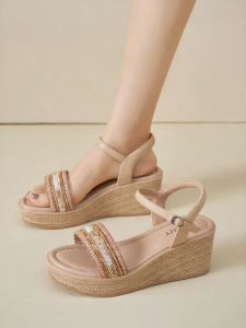 Josiny | Summer Holiday Retro Elegant Versatile Ankle Strap Sandals