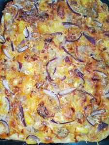 Sourdough Pizza - สแควร์พิซซ่า ผลิตจากโปรไบโอติก ใช้ยีสต์ธรรมชาติ 100% (Pizza made from probiotics)