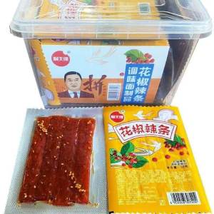 Spicy Sichuan Peppercorn Snacks Good Flavor Office Campus Dormitory Craving Relief Individually Wrapped Dry Bean Products