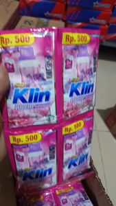 So Klin Liquid Jumbo 1000an 40ml Isi 8 Renteng (56 Sachet) - Deterjen Cair Untuk Pakaian Bersih Maksimal dan Harum Tahan Lama