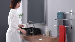 304 Thickened No Drill Stainless Steel Wall-Mounted Towel Rack: A Comprehensive Guide