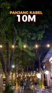 Horici Kabel Fitting Lampu Gantung E27 IP66 Tahan Air Gantung Outdoor Lampu Cafe Dekorasi