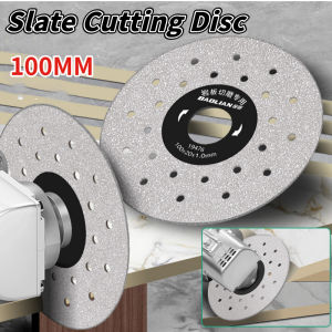 Special Cutting Pieces For Rock Slabs Hole Diamond Saw Blade Flat Grinding Disc Ceramic Tiles And Marble Dual-purpose Chamfered Slices Cutting Tools