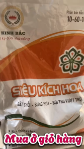 (Combo 2 gói Siêu kích hoa)-(Tặng 1)-Kinh bắc-Hỗ trợ ra hoa bung hoa đồng loạt ra hoa đều. Pha được cho 500-1000l nước