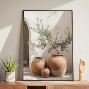 Minimalist Nature Botanical Olive Tree Poster Modern and Elegant Wall Stickers for Home Decor Living Room Dormitory Wall Art