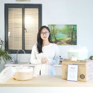 Nồi Hầm Cháo Chậm Cho Bé SEKA GT69 -dung tích 2 lit-1 lit Nồi Nấu Cháo Hấp Cách Thủy nồi hầm đa năng nồi hầm sekaHàng chính hãng Dung tích 2 lít- 1 lít tự động ngắt điện tiết kiệm năng lượng BH 1 NĂM Miễn phí vận