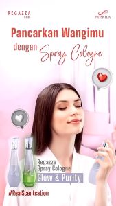 REGAZZA Eau De Toilette (EDT) 100ml || Parfum Spray || Shopiticated || Purity || Passionate || Classy || Glow || Feminine