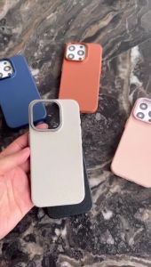 LUXURY LITCHI GRAIN LEATHER TECTURE IPHONE 11 / 13 / 13 PRO / 13 PRO MAX / 14 / 14 PRO / 14 PRO MAX / 15 / 15 PRO / 15 PRO MAX