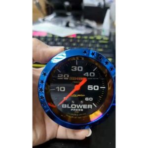 PASSION CASING AUTO METER TITANIUM TURBO 35 PSI BOOST 60 PSI BLOWER RING COVER