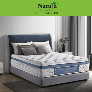 Natura Ceramic Cloud 14" Mattress/Free Delivery/12-Year Warranty/Vitalize/Virase/Double Max Tech/Cool Gel Memory Foam/Harmotex Technology/7-Zone Support/Zero Motion Transfer
