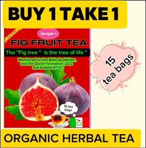 FIG TEA  FIG FRUIT TEA BUY 1 TAKE 115 SACHETS HALAL ORGANIC HERBAL