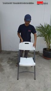 Kursi Bangku Lipat Plastik Serbaguna WOIRX TOOL