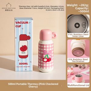 MODERN SWEETHOME | Insulated Portable Childrens Drinkware Stainless Steel