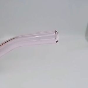 Ống hút thủy tinh chiều dài 20cm nhiều màu