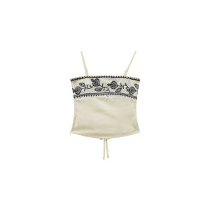 Embroidered Holiday Style Two-piece Skirt Set