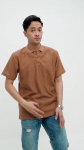 Otsky Polo Shirt Pria Zigzag Diamond Premium Surfing