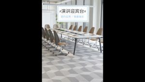 🎙️Speaker Podium Stage Stand Reception Lecture Hall Table Host Speech Talk Emcee Desk Meja Ucapan COKLAT