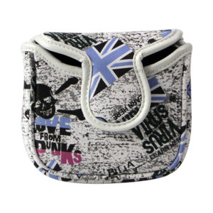 Graffiti Lychee Texture Waterproof Thick Plush Golf Putter Cover