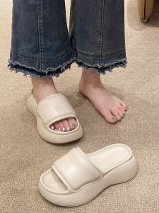 Womens Eva Slippers Summer Fashion Outdoor Platform Shoes Thick Sole Height Increasing Non-Slip Indoor Home Slippers