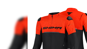 SHIMA DRIFT MEN MOTORCYCLE JACKET - RED