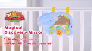 Vtech Little Friendlies Magical Discovery Mirror-For Baby Cot/ Car Seat (Birth +)