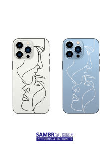Transparent Silicone Phone Case for  17Promax Couple 15 Cute 13 Anime 12 Cartoon 14 Personality 16Promax Compatible with Huawei Xiaomi Vivo Oppo